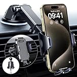 VANMASS 2026 BEST Car Phone Holder [Strongest & Stablest & Durablest]Military-Grade Suction Mobile Mount for Dashboard Windscreen Vent,Van Stand Cradle for iPhone 17 Pro Max 16 15 14 13 12 Samsung S26