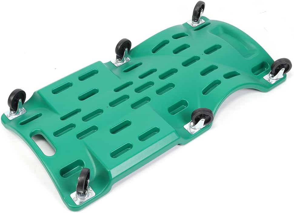 Plastic AUTO Creeper Garage Repair Tool 2T Load Bearing Without Sponge PAD for CAR Repair Shop Mechanics