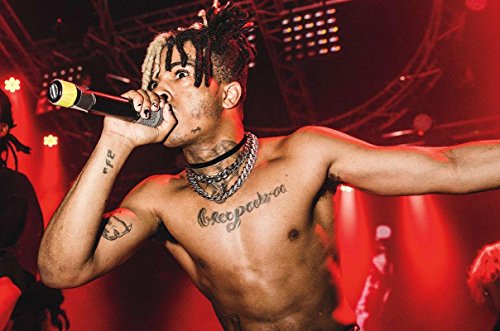 Get Motivation XXXTentacion Jahseh Dwayne Onfroy rapper singer songwriter musician 12 x 18 inch Poster