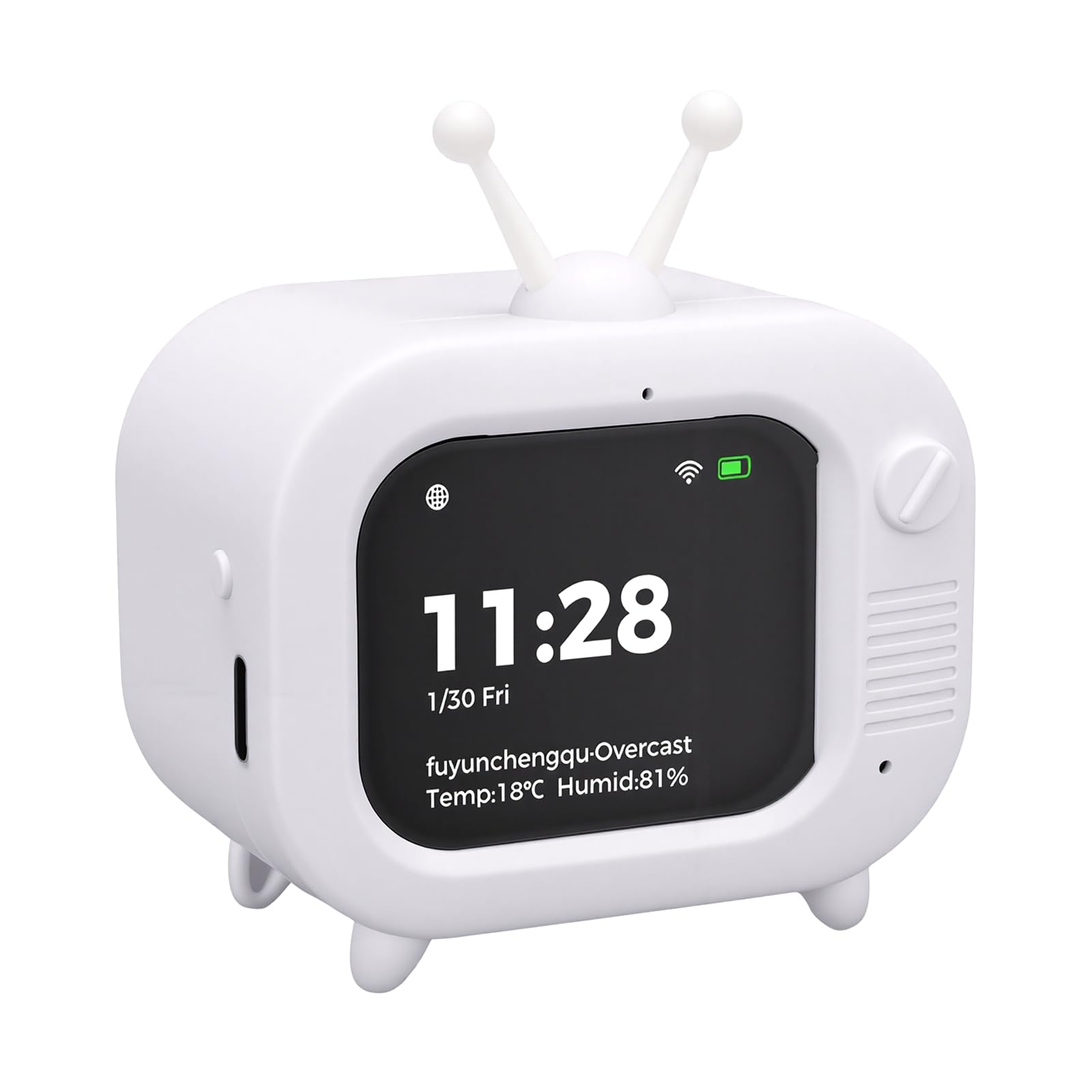 Ausla Robot AI Voice Companion con Supporto ChatGPT Multimodello Oltre 60 Lingue Assistente Intelligente Connesso a WiFi e Giocattolo Educativo per Bambini