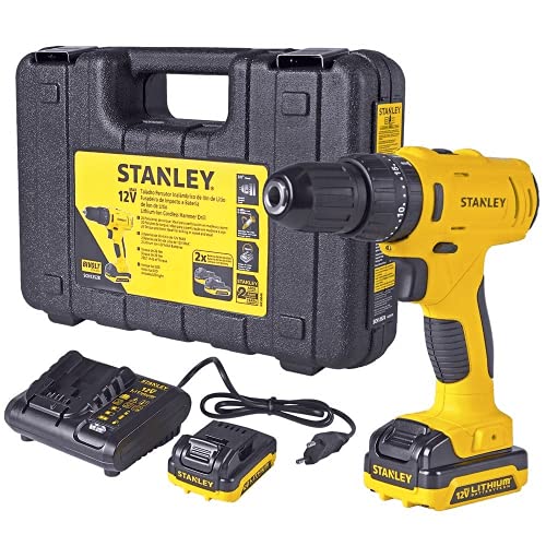 STANLEY Parafusadeira e Furadeira de Impacto 10mm SCH121S2K-BR