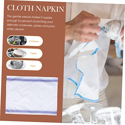 Beavorty 4 Peças De Pano De Pano De Limpeza Lavável Pano De Guardanapo Doméstico Pano De Limpeza Dom