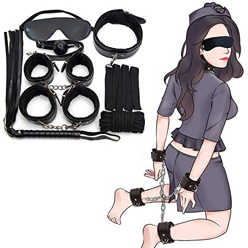 Infinite Products Traje De 10 Piezas Tamaño Ajustable Juguetes De Dormitorio Interesantes MANYI-0724,Black