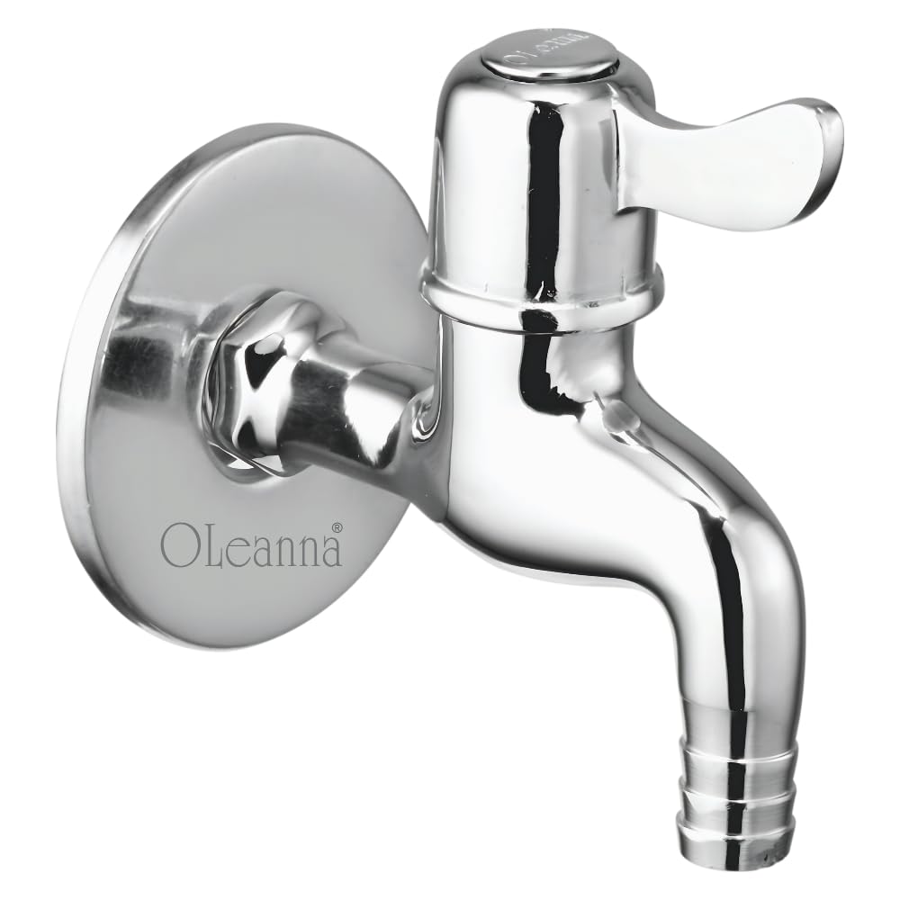 Oleanna Omcnbc Magic Brass Quarter Turn Fittings Nozzle Bib Cock Short Body Taps (Silver, Chrome Finish) (B01GLN903C) Amazon Price History, Amazon Price Tracker