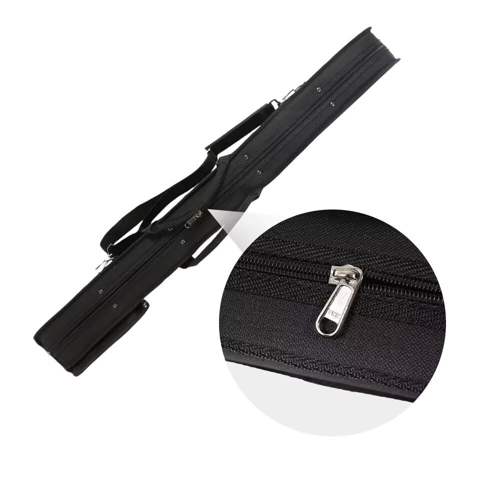 Vetimobato Upright Double Bass Bow Case Hold 1 or 2 pcs French German Bass Bow Box Hard Case Protect Your Bow with Shoulder Strap (Wood Frame with 600D Nylon Exterior Hold 2 Bows)
