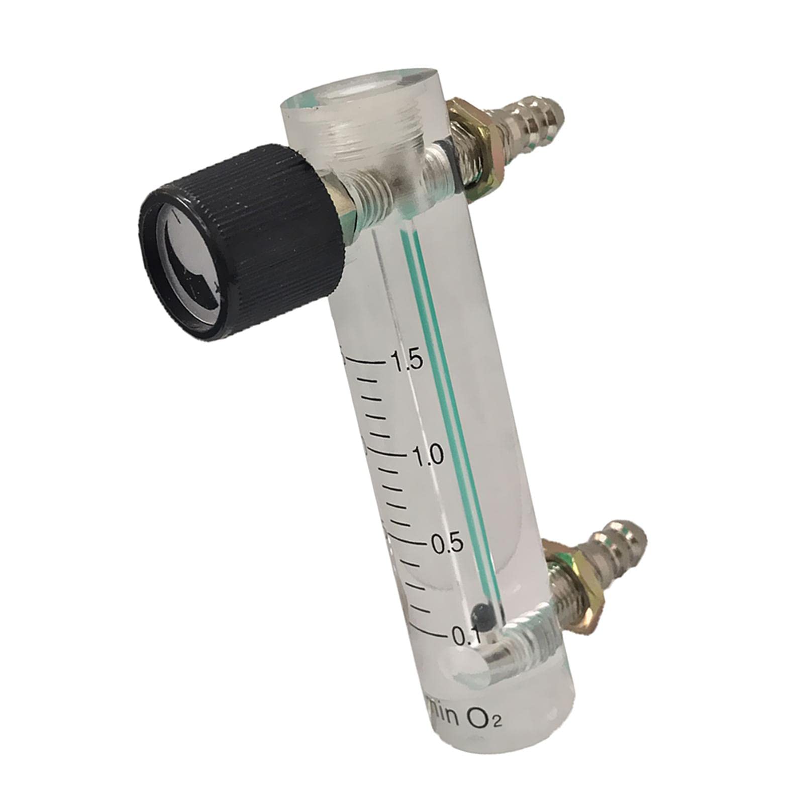 Fashion My Day Oxygen Flow Meter Flowmeter with Control Valve for Oxygen Air 0.1-1.5L|Business & Industrial | Hydraulics Pneumatics & Pumps | Pump & Flow Controllers |1 Piece of Oxygen Air Flow Mete