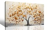 Rxrpexjke Tree of Life Pictures for Living Room Canvas Wall Art Large Artwork Canvas Wall Decor Ready to Hang Artwork Print with Frame Modern Wall Art Decorative Painting Size 20x40