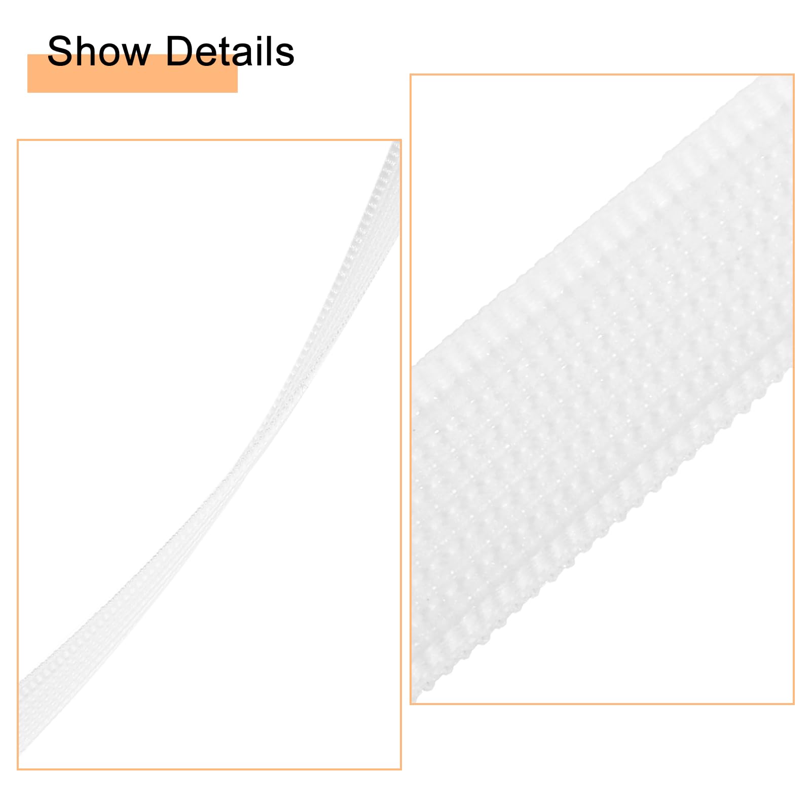 Stecche Per Cucito In PVC - 5 Iarde 8mm Per Corsetti, Abiti Da Sposa E Costumi, Bianco, Alta Densità - Foto 6