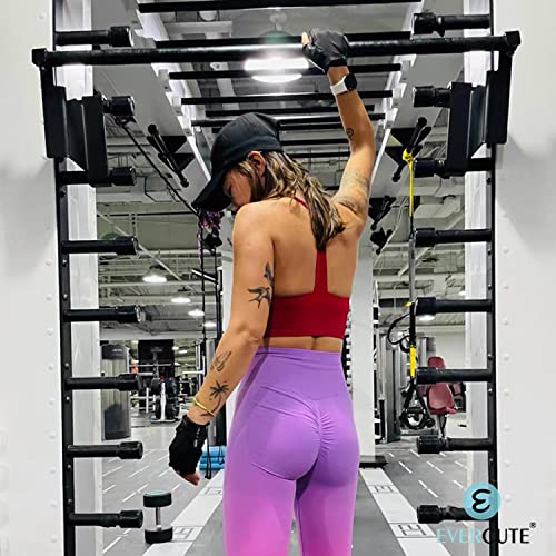 Image of Evercute Racerback Sports Bras Padded Y Racer Back Cropped Bras for Yoga Workout Fitness Low Impact