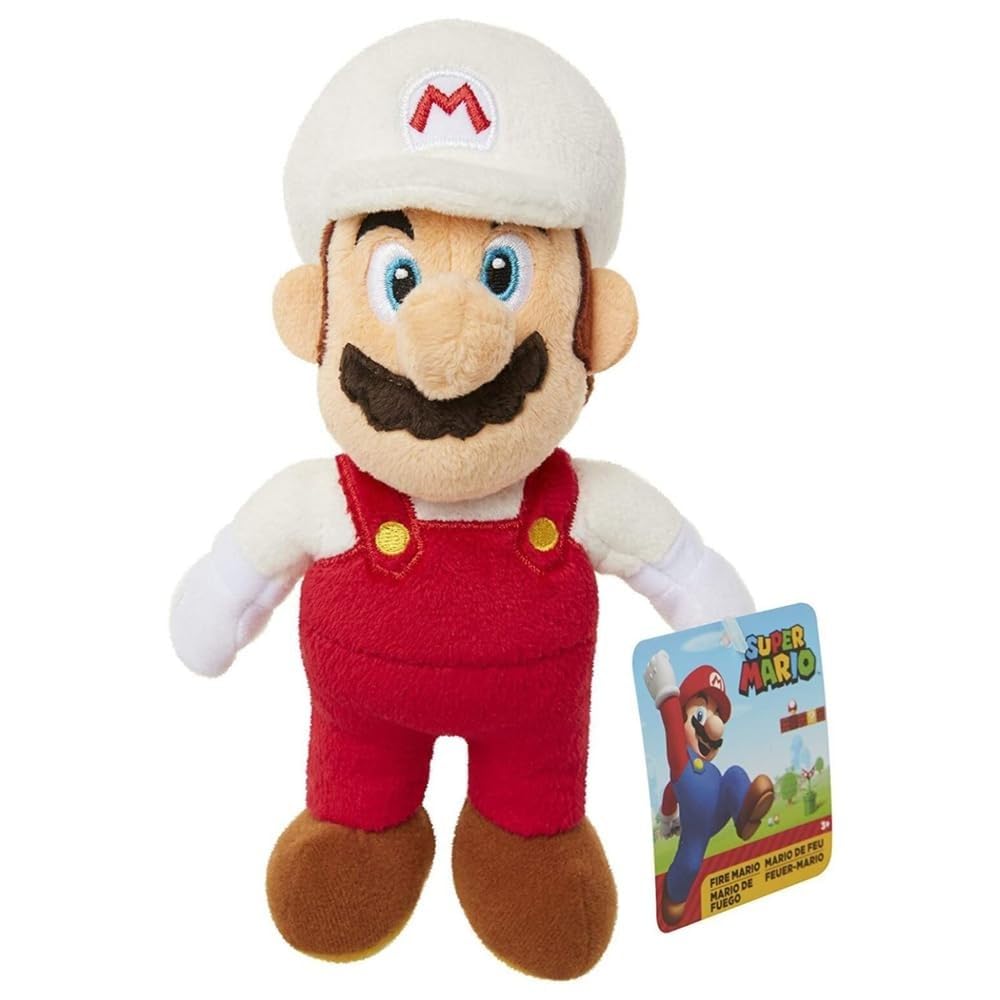 Jakks Nintendo Plush - Super Mario 7 inch plush assortment (BUY TOTAL OF 8 for Full carton but priced per unit) /Plush
