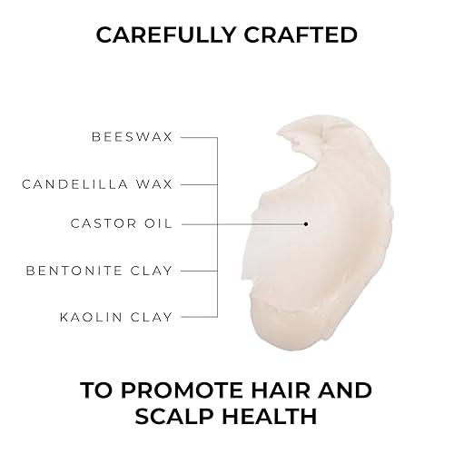 Miniatura 5 de Pasta de moldeo de la serie Forte - Pasta para el cabello de bajo brillo para hombres, ligera, texturizadora de cabello que añade volumen y