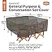 Classic Accessories Ravenna Water-Resistant 100 Inch General Purpose Patio Furniture Cover, Patio Furniture Covers