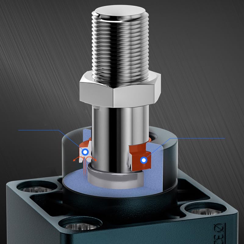 Vérin pneumatique SC32 anti-chute de pression avec piston à grande poussée stable