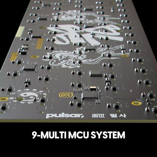 Image of Pulsar Gaming Gears PCMK3 HE 80% (87 Keys) TKL Gaming Keyboard, Hall Effect Magnetic Switch, 8K Polling, Hot-Swappable, RGB, PBT Keycaps (Bruce Lee 85th Edition)