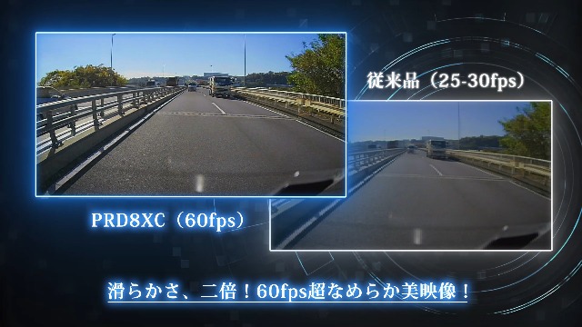 PORMIDOドライブレコーダーミラー型 前後カメラ60fps 11インチ