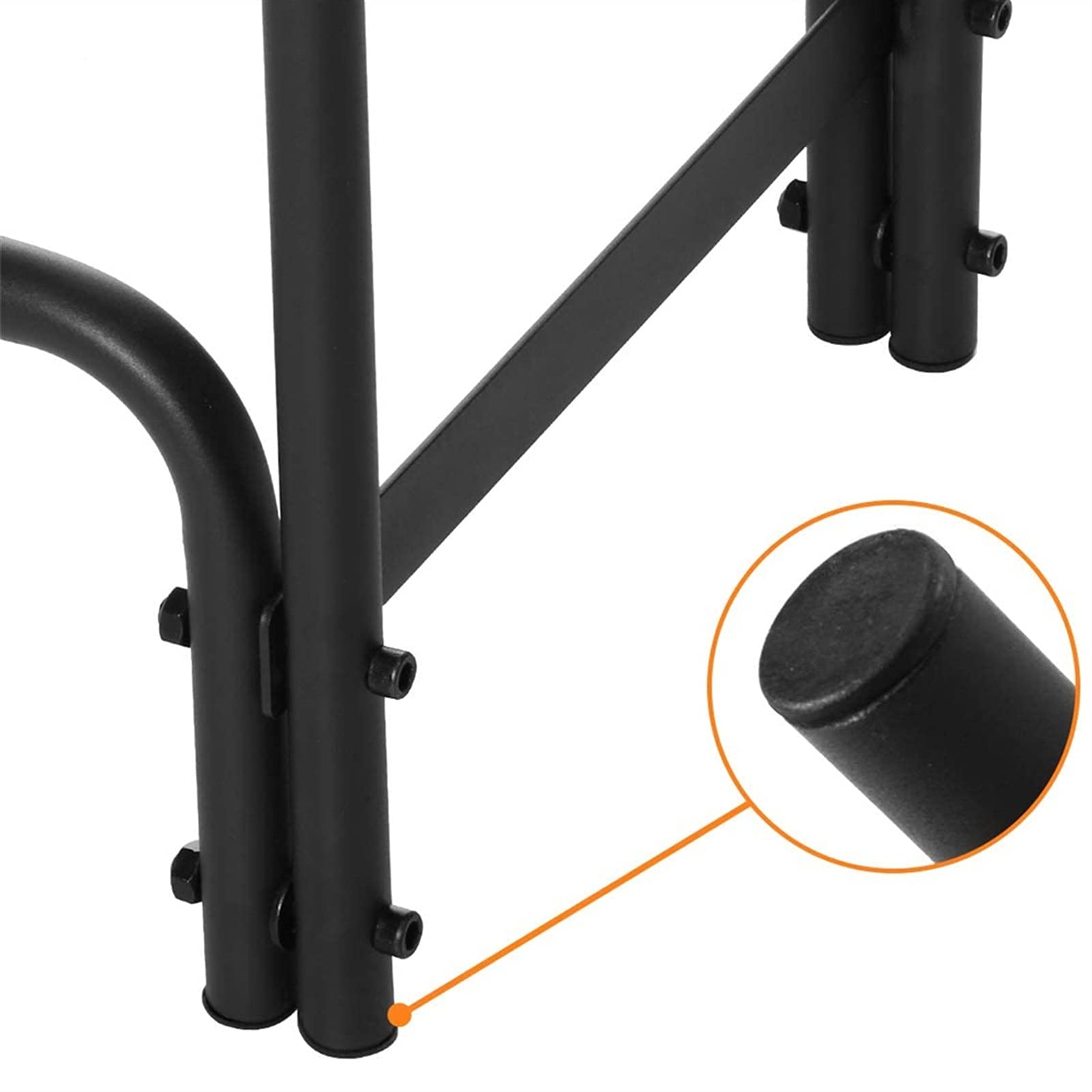 Portalegna da ardere in metallo nero, per esterni/interni, per una nizzazione efficiente della legna da ardere, elegante per casa e magazzino