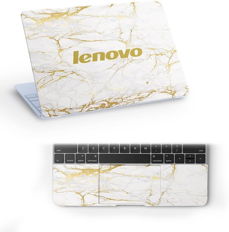 Lenovo D33 Full Vinyl Laptop Skin/Sticker/Cover for 14 Inches Laptops Laminated-Removable-HD Quality Compatible for Lenovo (13.8x9.6 Inches)