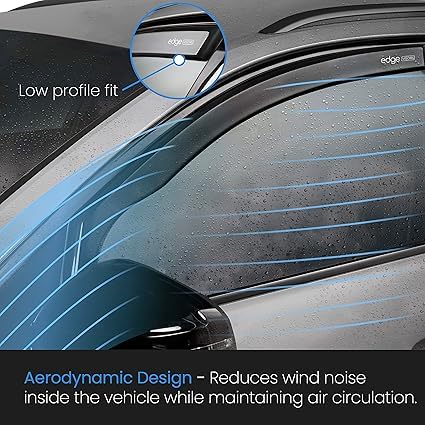 Auto wind deflectoren voor Jeep Wrangler JK JL 2010-2022, Windproof Regen Sneeuw Rookgordijnen Accessoires, Voorkant Achterkant Zijruiten Regenstrook Accessoires