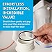 Impresa O-Rings Water Filter Replacement Gaskets - 6 Pack - Tight Seal and Stops Leaks - Quick and Easy to Install - Compatible with Whole Home Water Filtration System (3.56 inch)