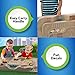 Simplay3 Portable Carry and Go Kids Race Track Toy Car Train Table, 2-Sided No Assembly for Children 3 4 5 6 7 Years Old Boys Girls, Made in USA