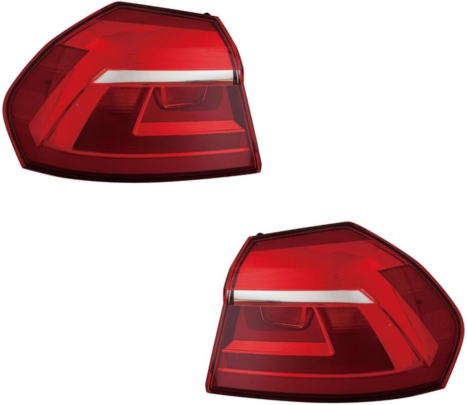 KarParts360 For Volkswagen Passat Tail Light Assembly 2016 Passenger Side Bulb Type CAPA For VW2805125 | 561945096N