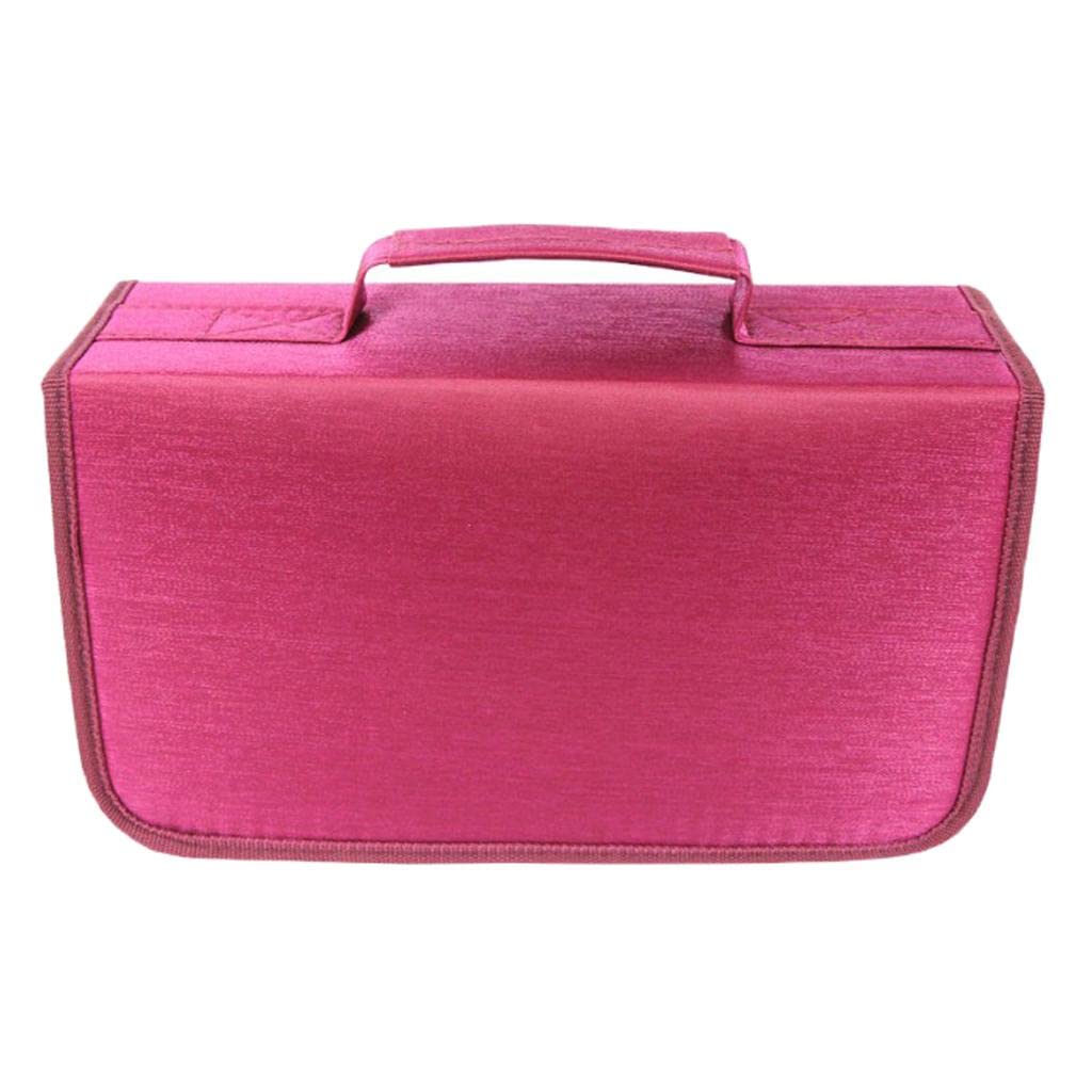CD DVD Case Holder Organizer Game Disc Wallet Holder DVD Storage Bag Red |Computers/Tablets & Networking | Drives, Storage & Blank Media | Blank Media & Accessories | Media Cases, Sleeves-image-45