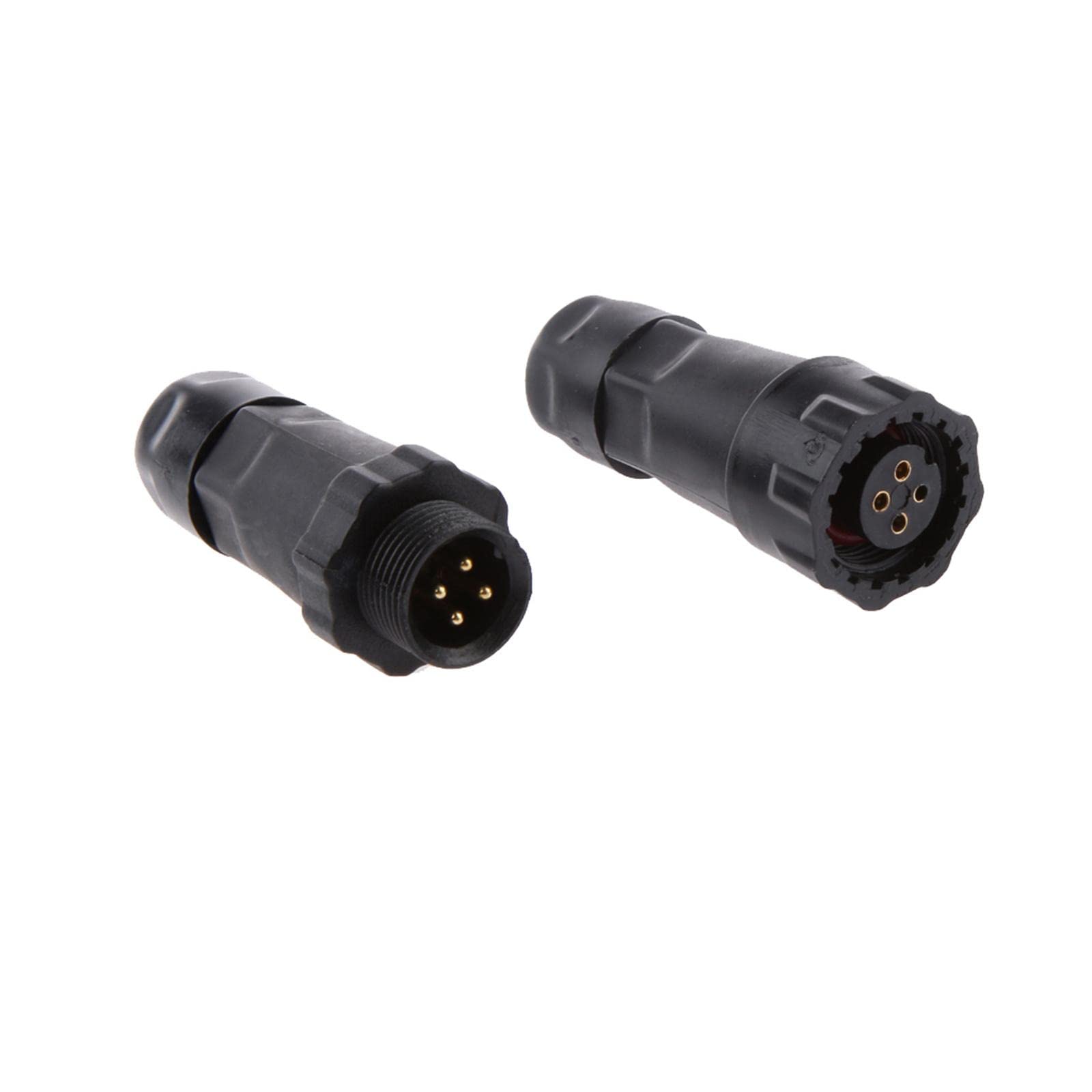 ATORSE™ 15A 7.5Mm Ip68 4 Pins Assembled Waterproof Electrical Cable Connector Socket-image-43