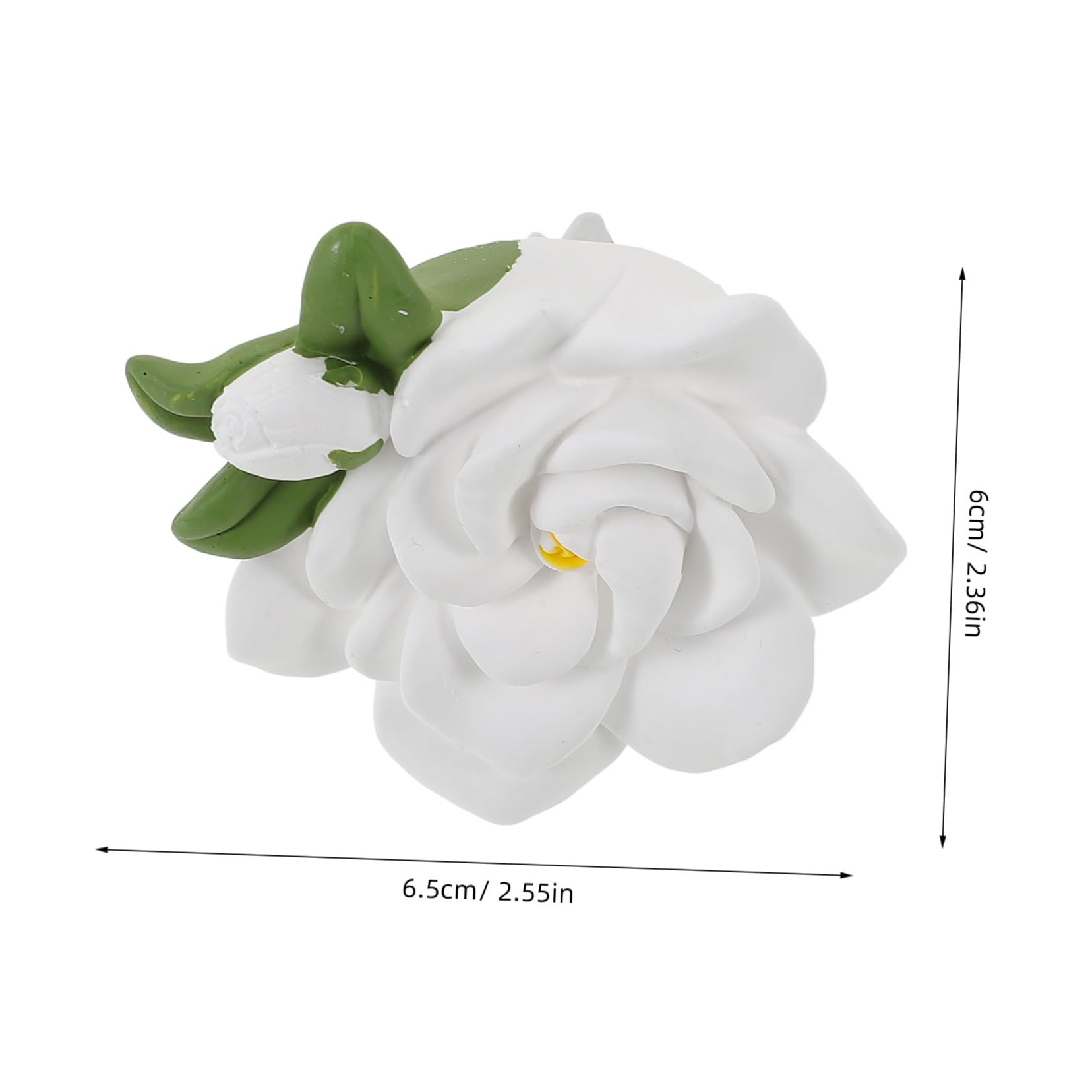 PartyKindom 4stücke Car Vent Clip Diffuser Blumenform Auto Vent Clip Zur Dekoration Und Dufterfrischung Im Fahrzeug Installieren Weißer Duftclip Mit Jasminduft