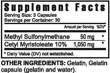 Joint Pain cm & MSM Ultimate cm Plus - 90 caps