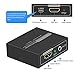 DONGJIAN HDMI Audio Extractor 4K with 3.5mm AUX Stereo and L/R RCA Out Converter Adapter Splitter Support 4K 1080P 3D Compatable for PS3 Xbox Fire Stick