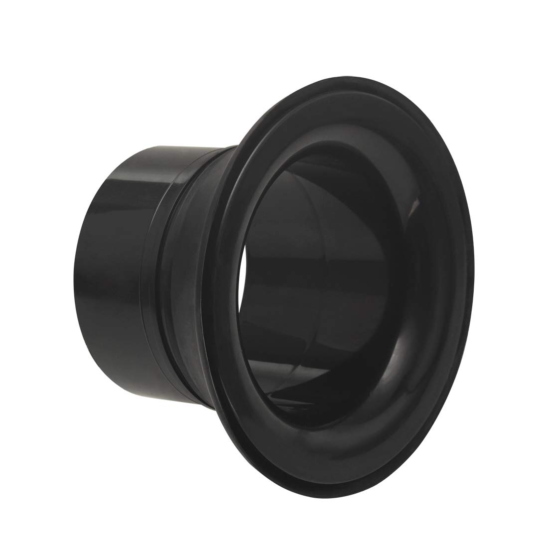 Alnicov Potenciador de batería de bajo de goma ABS con protector de agujero de puerto negro negro