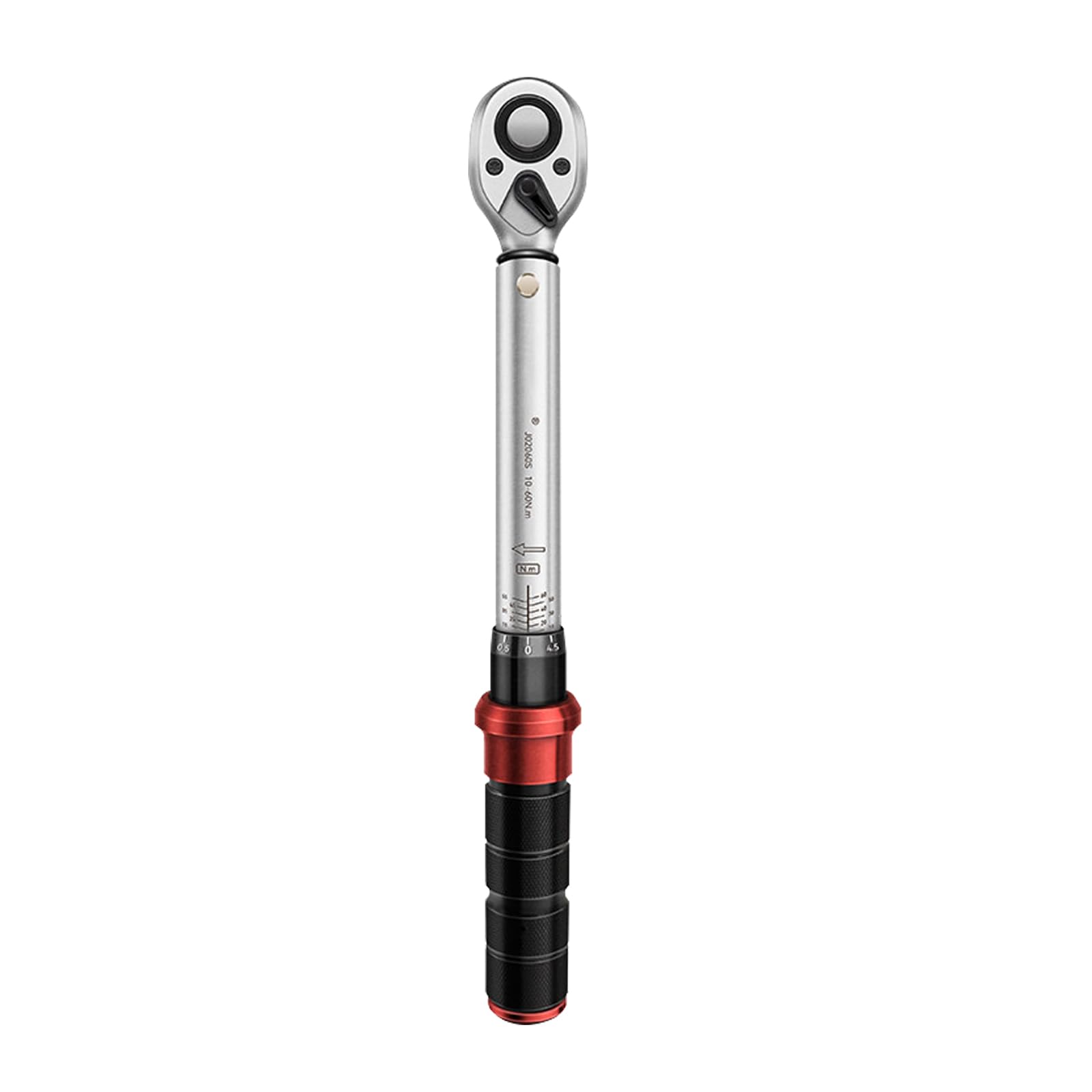 YUHANG 1/2-Inch,3/8 Inch,1/4 Inch Drive Click Torque Wrench,72-Tooth Precise Adjustment,Bidirectional Ratchet,Ergonomic Knurled Handle,Accuracy ±3% (1/4"（5-30Nm）)