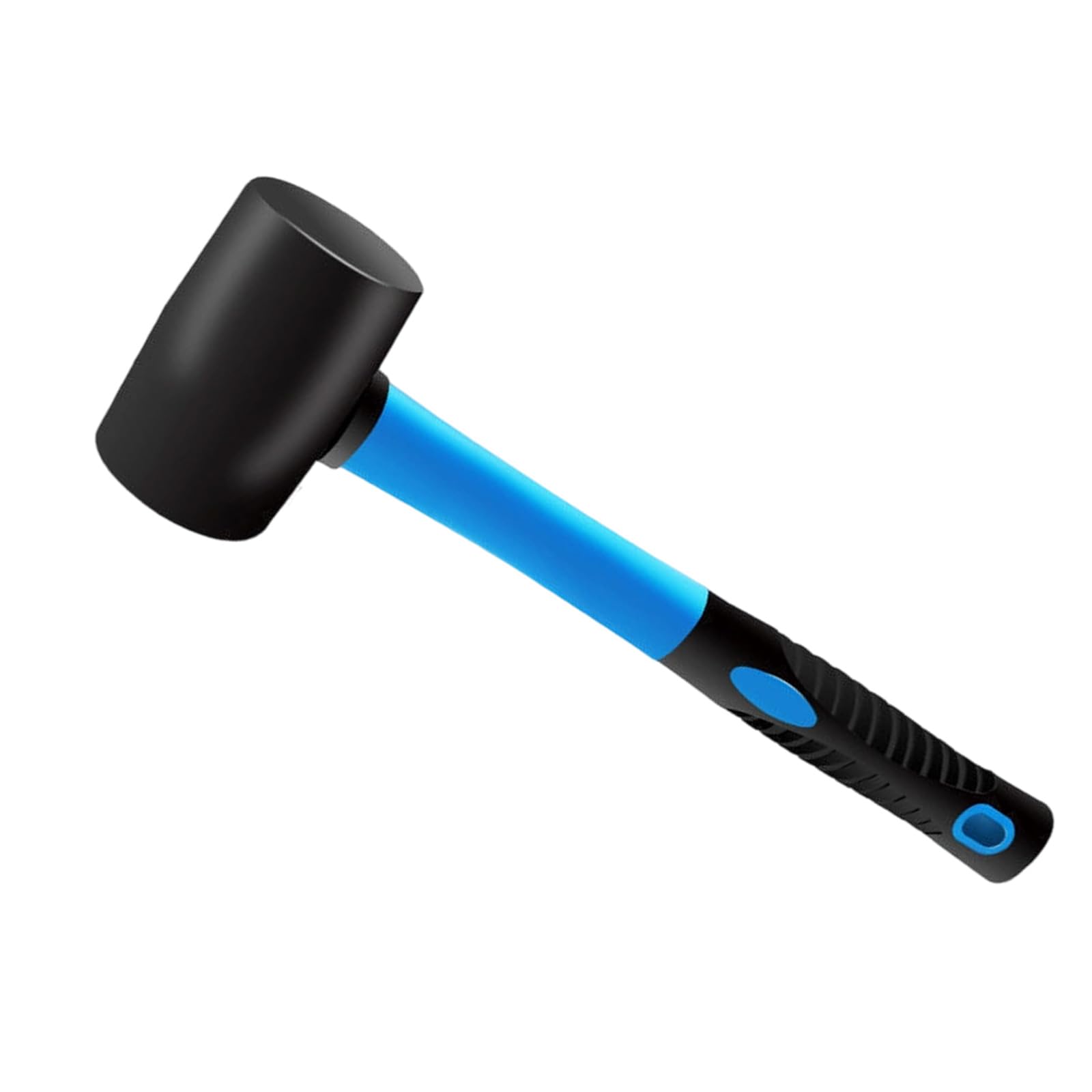 Hsioluted 750Tpr Professional Anti Shock Rubber Hammer Mallets For Floor Tiling Projects Featuring 1000G Weighted Head And Nonslip Handle Rubber Hammer For Home Renovations