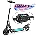 MARKBOARD Patinete Eléctrico -8 Pulgadas Scooter Eléctrico Plegable 350W Batería 7.5Ah Ideal para Desplazamientos Urbanos