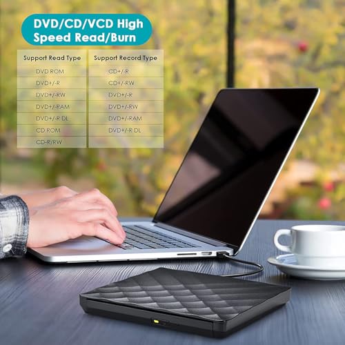 Unidad DVD externa USB 3.0 y tipo C para PC miniatura 4