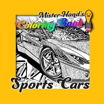 Sports Cars: Mister Hand's Coloring Book