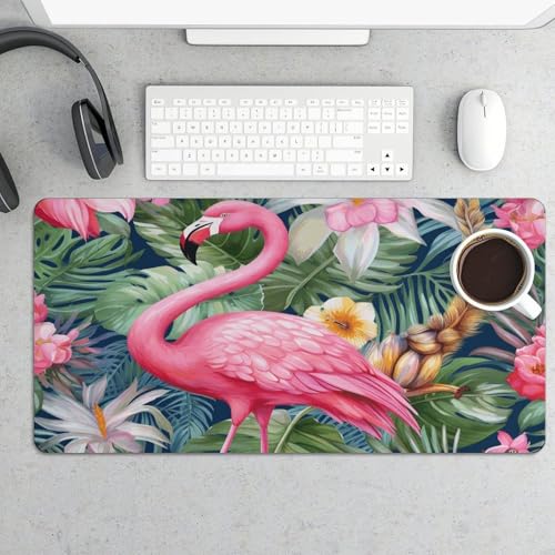 Protector de Escritorio con Diseño Floral Flamingo Grande miniatura 5