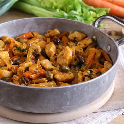 Bocconcini di pollo in umido