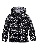 Wantdo Girl's Lightweight Winter Coat Padded Puffer Jacket Waterproof Bubble Coat Hooded