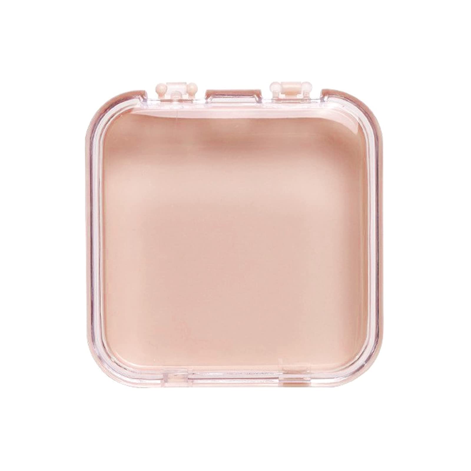 CRFFZ Exquisite Transparent Nail Art Packaging Box Enhancement Storage Jewelry Necklace Display Gift 5-Color Press on Art Organizer Case Press on Packaging