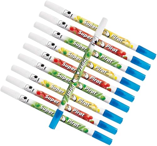 Pelikan Tintenlöscher Super Pirat F 9 + 1 Aktion (Feine Spitze 10er Pack)