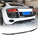 YYlong Auto Heckspoiler für Audi R8 V8 V10 2008-2015 Spoiler Heckflügel Kofferraumspoiler Heckflügel Auto Heckstoßstange Lippe Diffusor YYlong Auto Heckspoiler für Audi R8 V8 V10 2008-2015 Spoiler Heckflügel Kofferraumspoiler Heckflügel Auto Heckstoßstange Lippe Diffusor