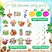 Tingjoo 31 Pcs Hawaiian Aloha Party Decorations Include Glitter Aloha Banner 3.3 x 6.6 ft Tropical Palm Leaves Foil Fringe Curtain Hanging Swirl Ceiling Streamers for Summer Luau Birthday Supplies