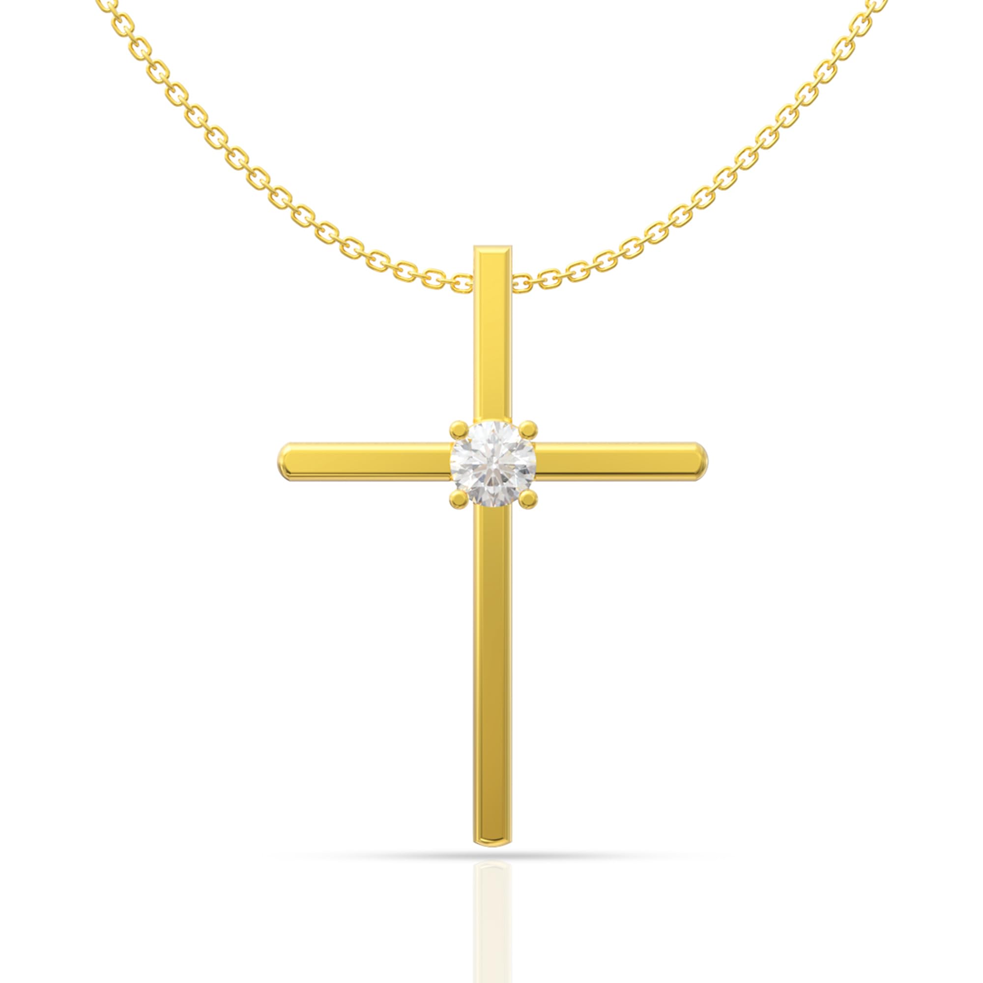 ANAYRA 925 Sterling Silver Locket for Women | Hallmark Certified Silver Locket | Stylish Cross Locket | Silver Fine Jewellery for Women | Great Choice for Gifting