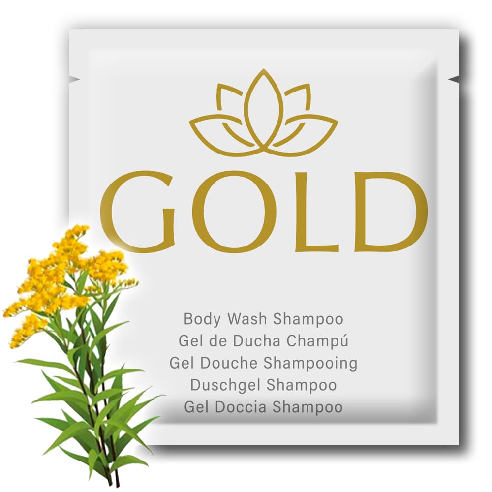 Gel & Champú GOLD | 400 und. x 8gr. | Hotel, B&B, Casa Rural, Gym