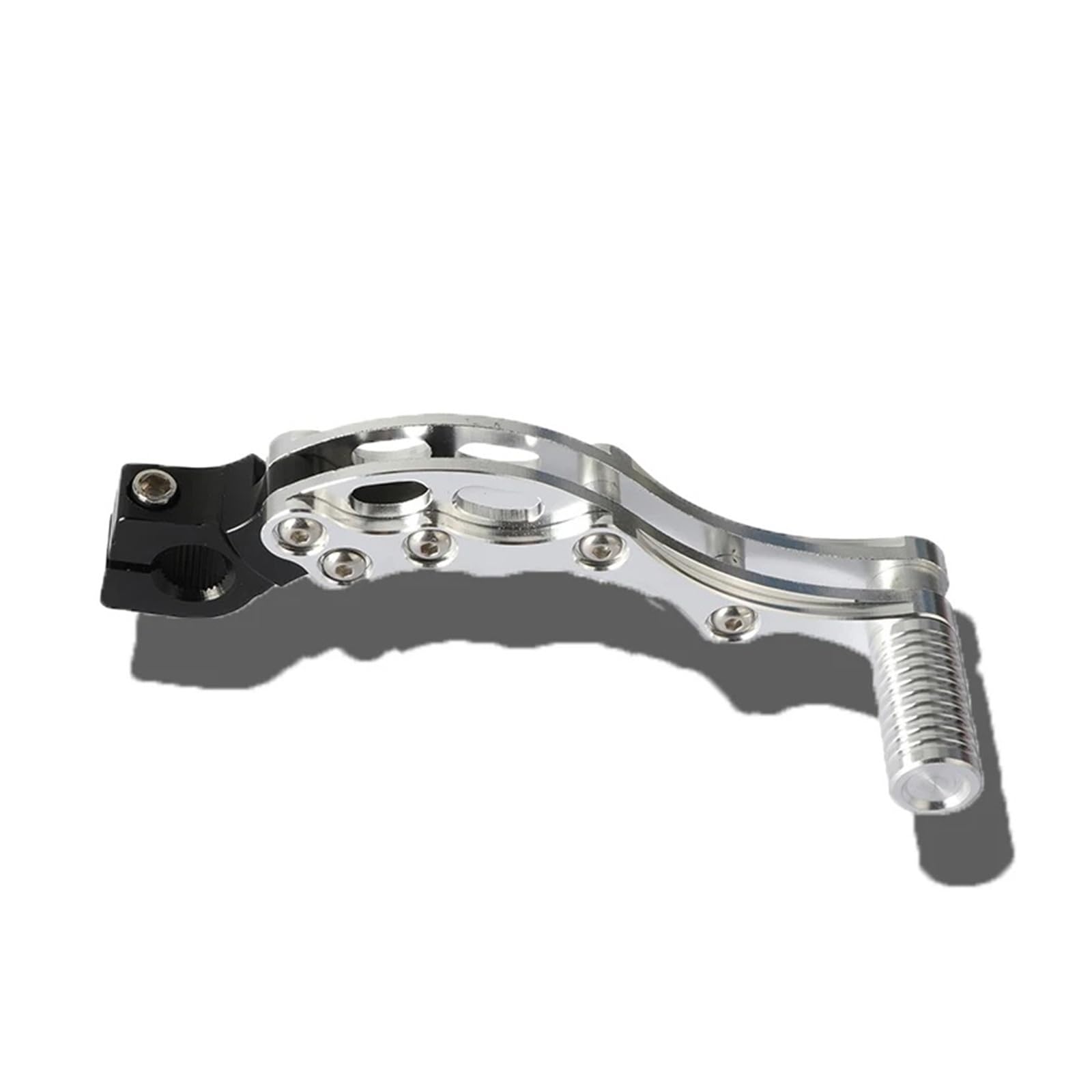Gconla Silver Motorcycle Gear Shifter Lever Engine Gear Shift Lever Shifter Refit Starting Rod Motorcycle For 50/110/125/150/250Cc Kick Start Pedal