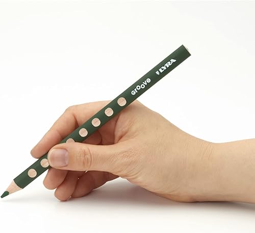 Miniatura 4 de Lyra Groove 3811100 - Lápices de agarre infantil, núcleo de plomo de 4.25 milímetros, juego de 10 lápices, colores surtidos