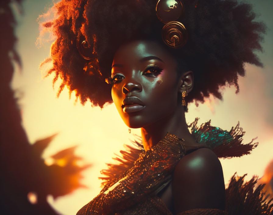 Peinture sur toile Afrobeat Fantasy 58x90cm pour habiller un mur vide