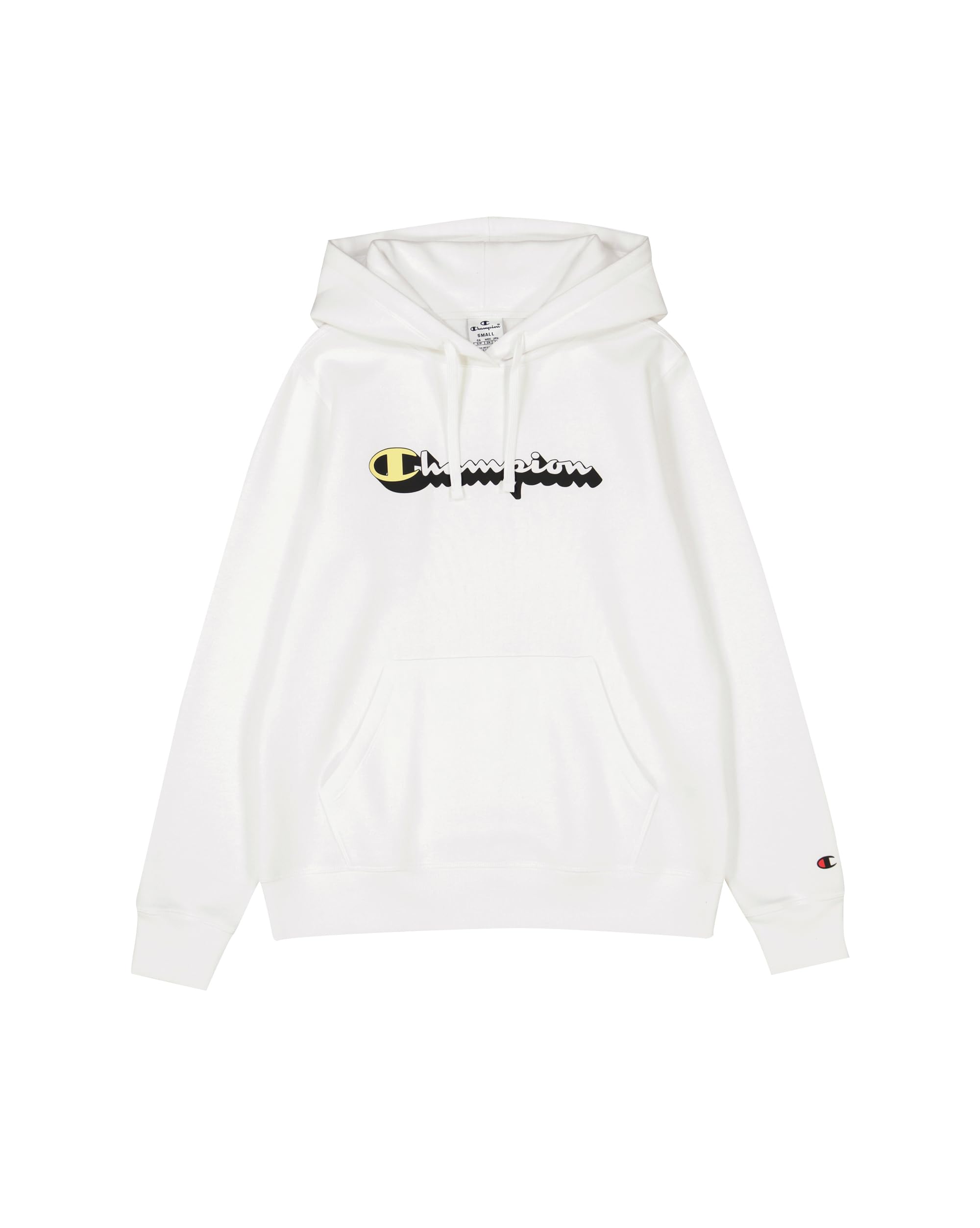 Champion Legacy Graphic Shop W (117651) – Light Soft Compact Powerblend Fleece Hoodie, White, XS Women FW24, White, XS