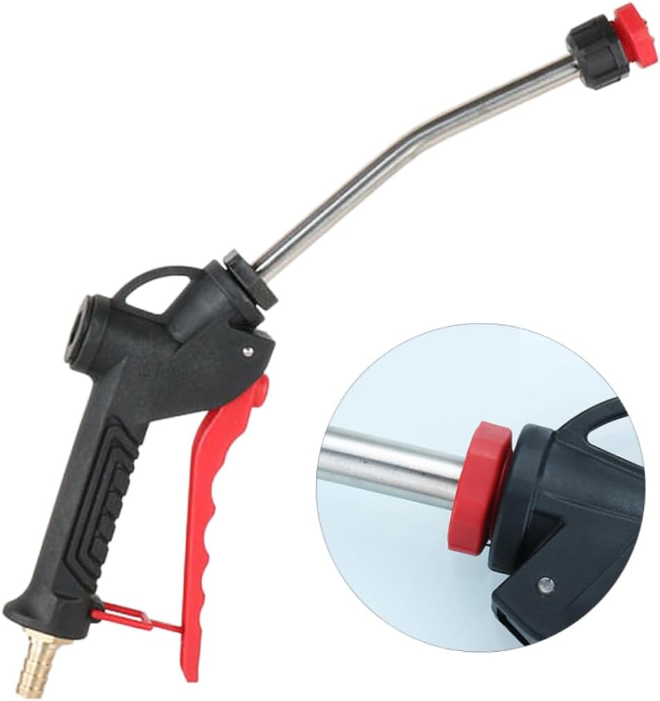 Generic Stainless Steel Car Cleaning Sprayer Material Connector for Waxing and Watering Plants Random for Home and Garden Use